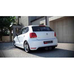 Накладка на задний бампер на Volkswagen Polo V GTI ДОрестайл